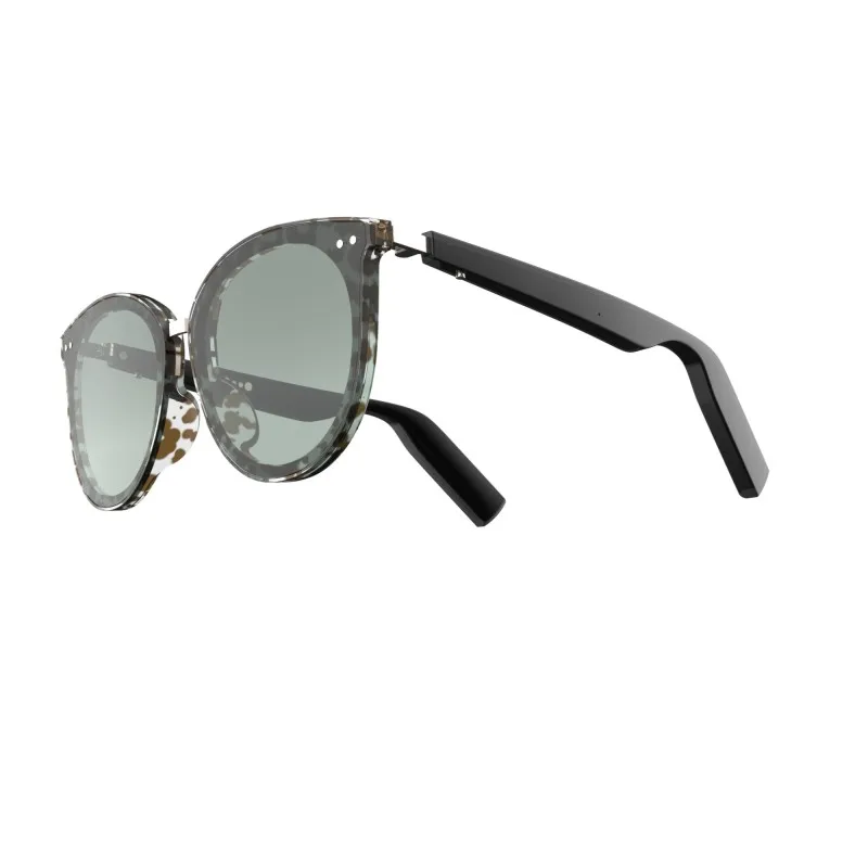 
Smart Eyewear Manufacturer Trendy Retro Audio Sun Glasses Custom Logo OEM Women New Fashion Vintage Sunglasses 2021 