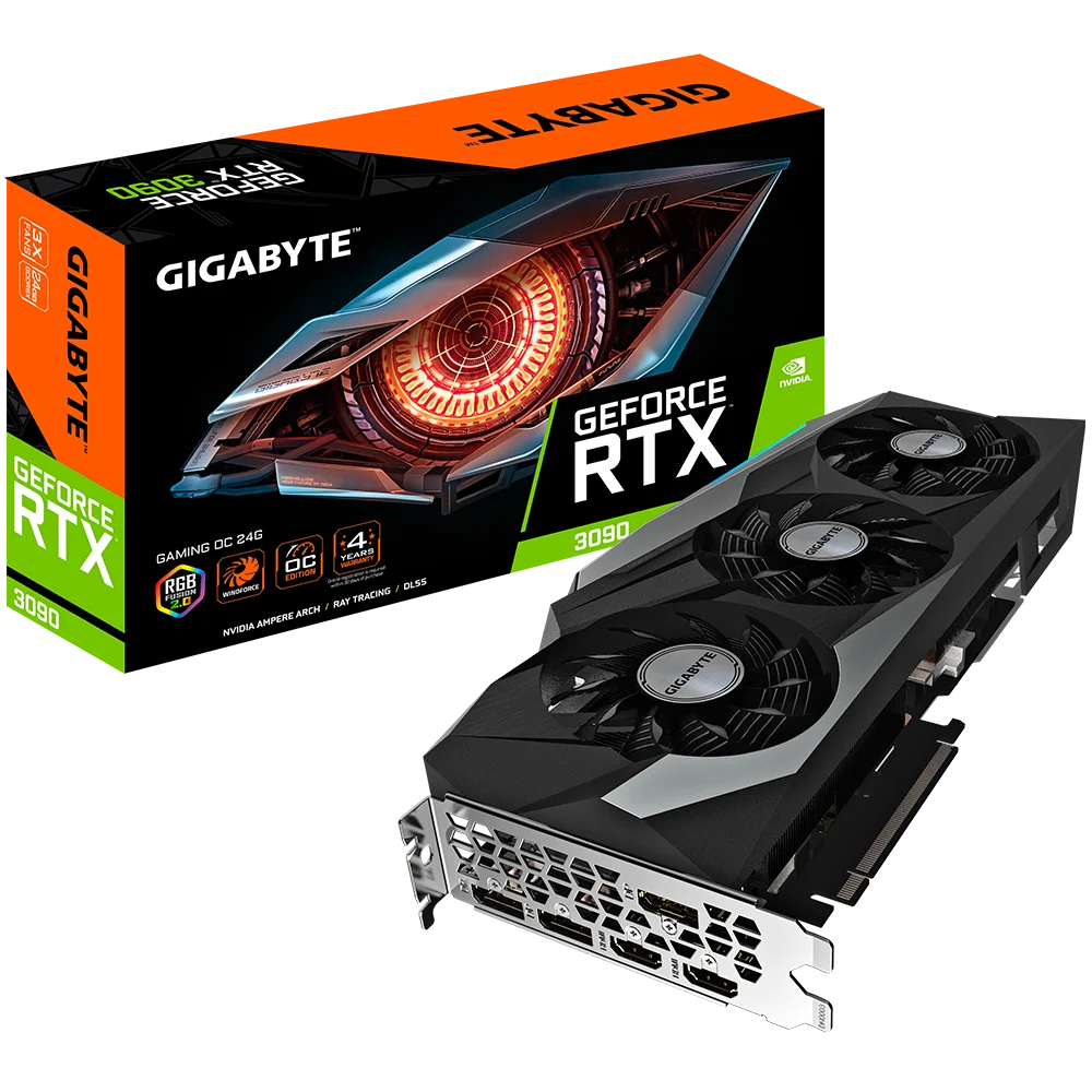 Colorful RTX 3090 MASTER 24GB Gaming Graphics Card With 24GB GDDR6X Memory With Support 8K Monitor