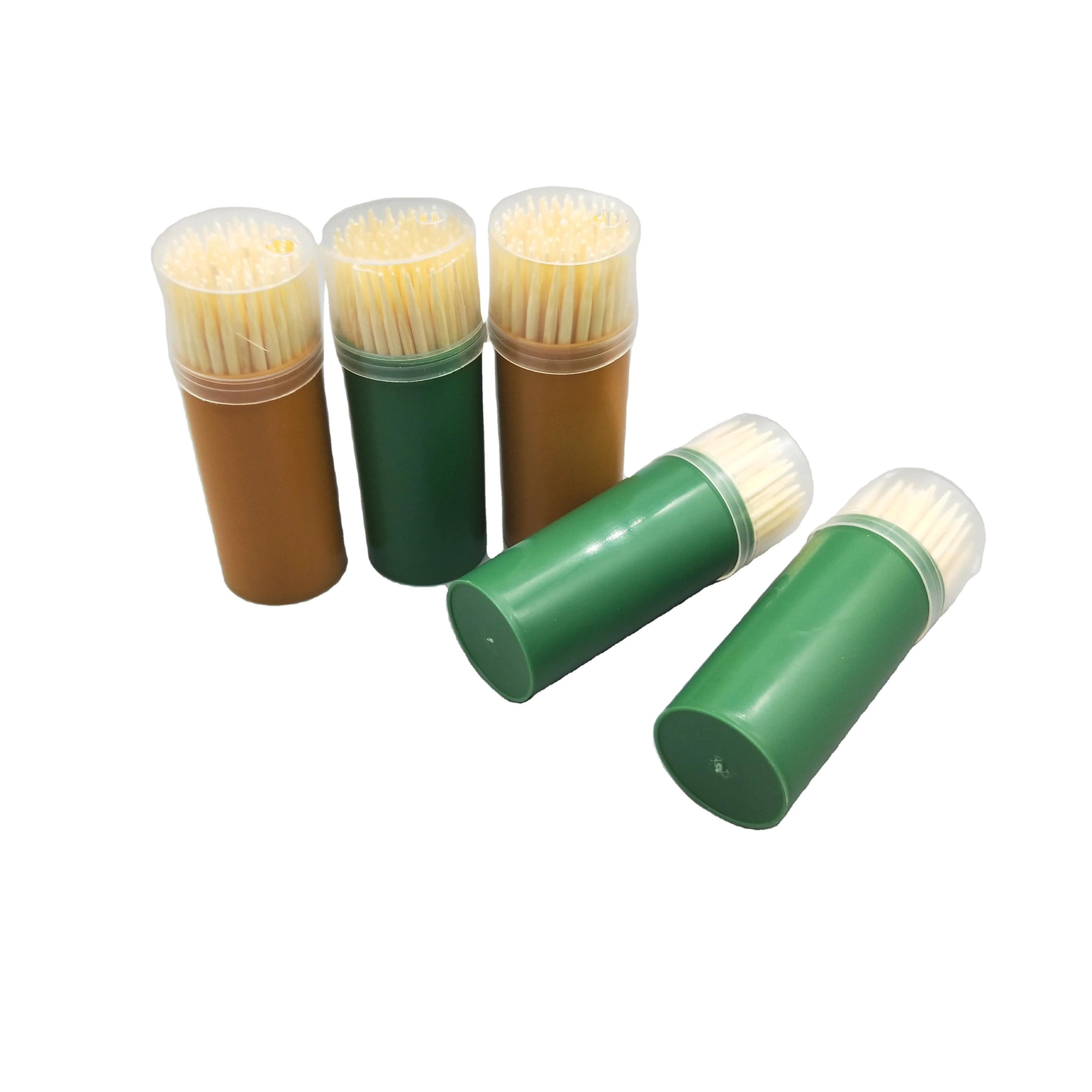 2021 manufactory ultra low-cost 100% compostable Eco friendly bottle box disposable bamboo toothpicks for  party  and BBQ