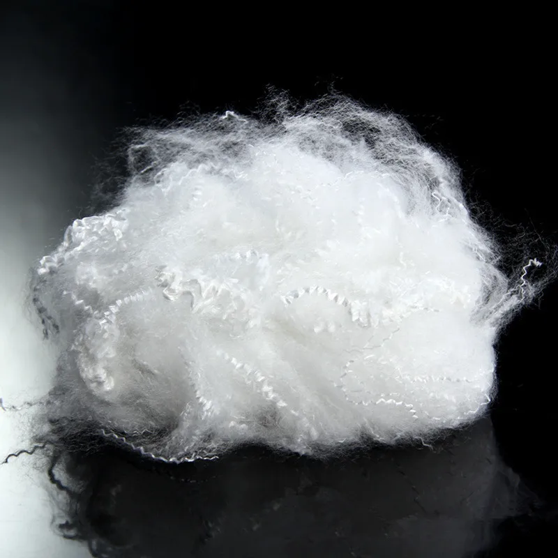 recycled polyester staple fiber hollow conjugated silicon 3d ,7d,15d