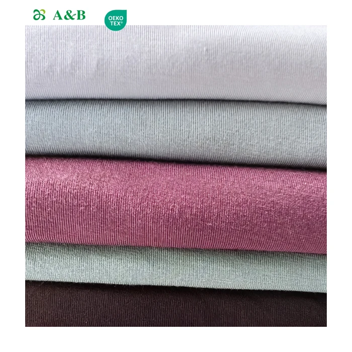 Z016 Bamboo fiber fabrics  40S (50% cotton 50% bamboo fiber) * 20D fully lined single-sided fabric OEKO-TEX STANDARD 100
