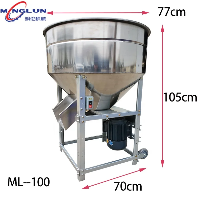 New product modern design Feed Processing Machines Stainless Steel Mixer for Animal feed powder used in  farm for sale