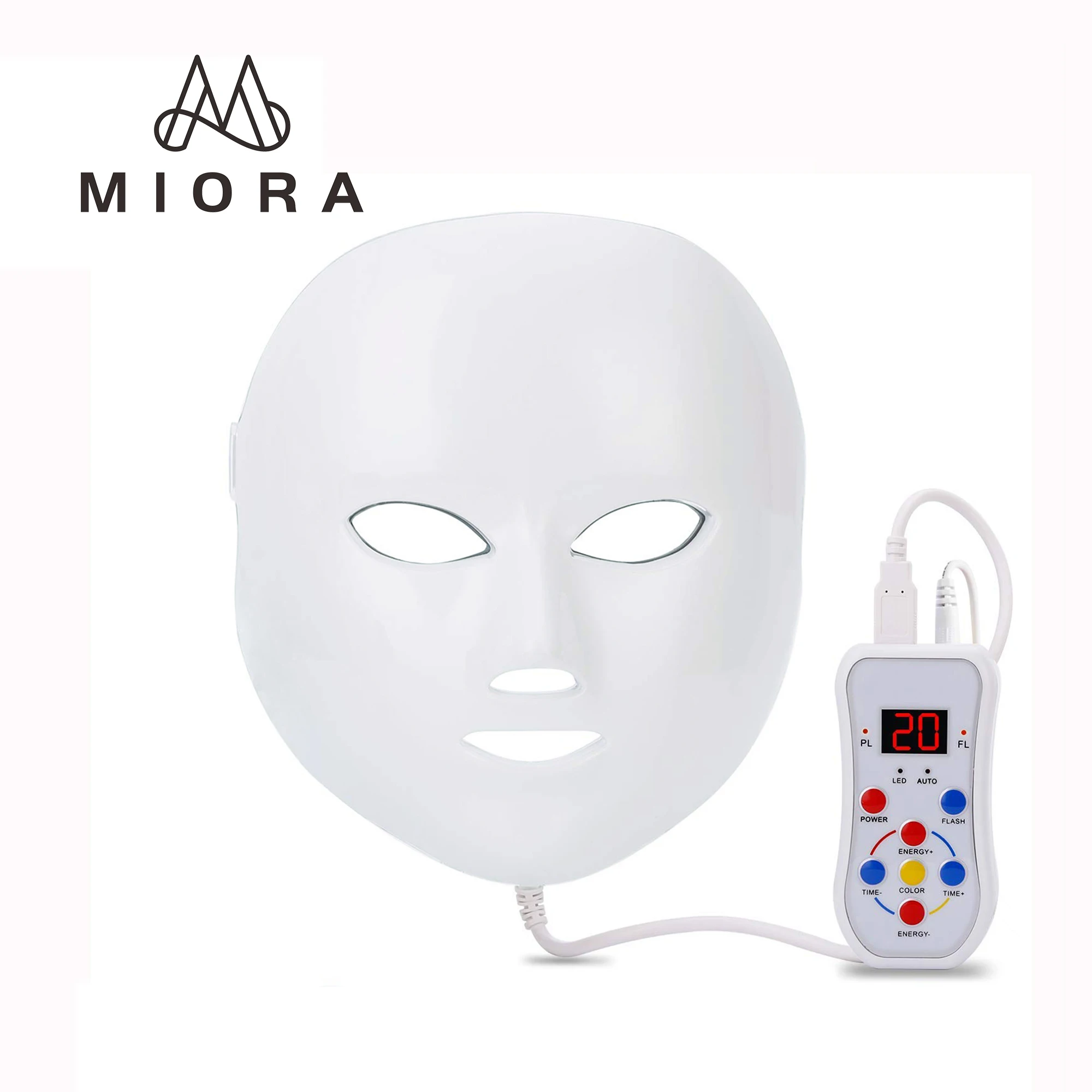 
Home Facial Anti Aging Mask Led Light Face Treatment Beauty Mask Pdt Led Therapy Mask 