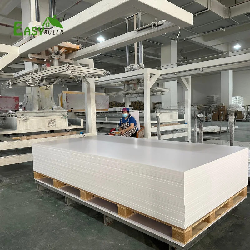 1 mm 3mm 6mm 9mm 12mm 15mm 18mm White PVC Foam Board for Printing and Furniture White Color