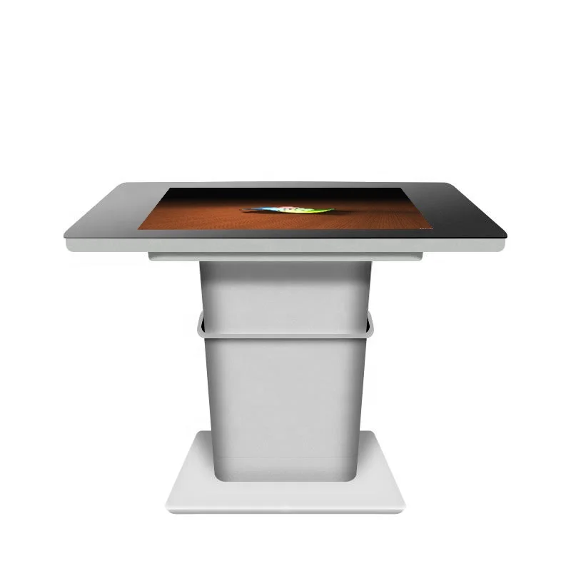
ALS new design smart lifting table with LCD touch screen interactive coffee conference table 