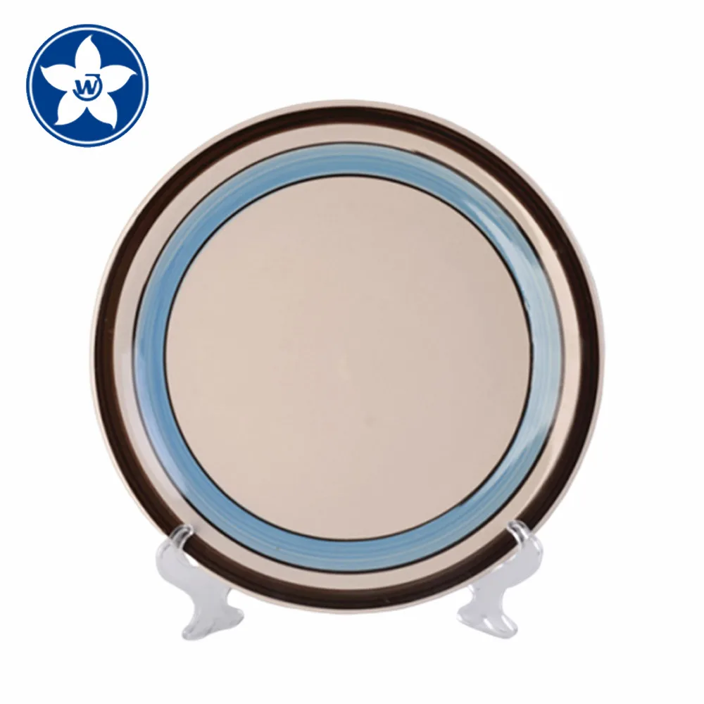 OEM Welcome Ceramic Tableware Round Ceramic Soup Plates for Homeware