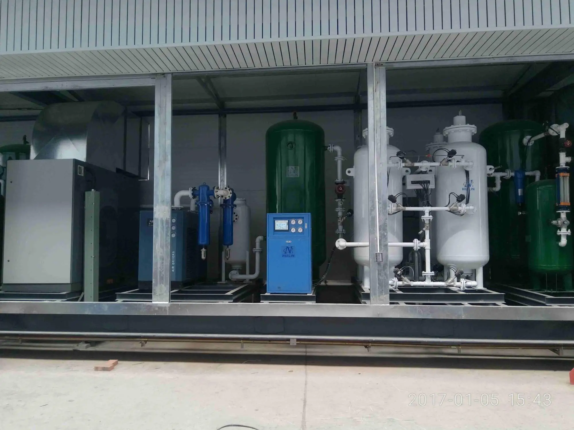Automatic PSA Nitrogen Generator N2 Gas Generator Nitrogen plant  with cylinder filling system