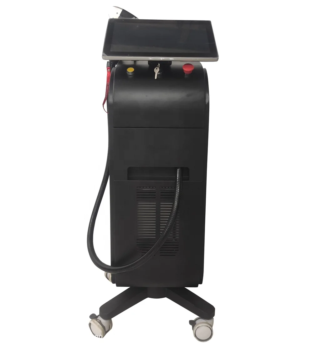 Permanent Hair Reduction One Handle Two Handles Alam Diode Laser Hair Removal Machine 755 808 1064nm 3 Wavelengths