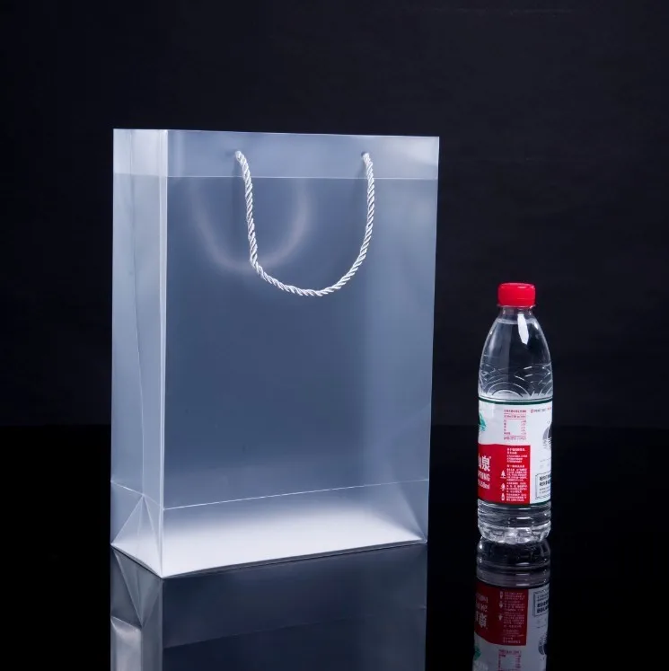 15 sizes cheap waterproof gift bag transparent polypropylene bag clear PP hard plastic bag