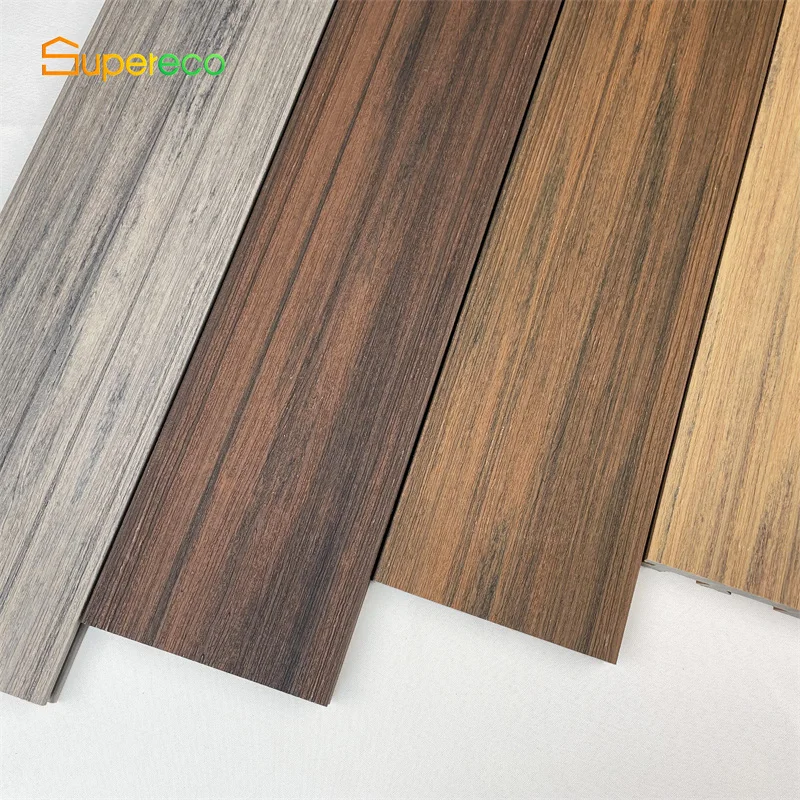 Terrace Flooring Solid Outdoor Wood Plastic Composite WPC Decking Anti-UV Water Proof Deck Wood Veneer For Swimming Pools
