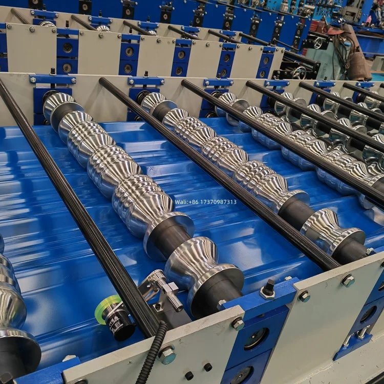 glazed tile roll forming machine metal roofing tile making machine for building material machinery