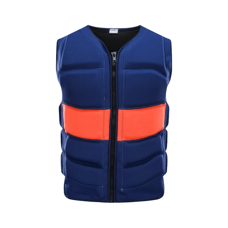 Adult Zipper Drift Surf Boating Safety Life Jacket Foam Fishing Ocean Buoyancy Vest