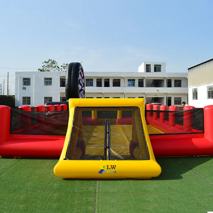 Outdoor High Quality Sport Game Inflatable soccer field Inflatable football Pitch inflatable football Court Arena For Sale