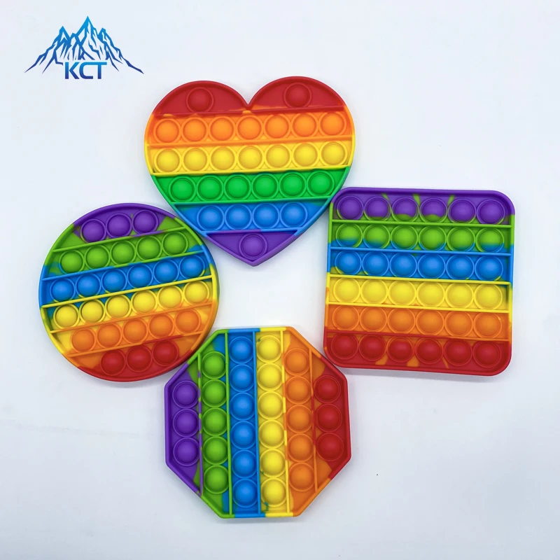 
Push Pops Bubble Sensory Toy Autism Pops Needs Squishy Stress Reliever Toys Adult Kid Funny Anti-stress It Fidget Reliver Stress 