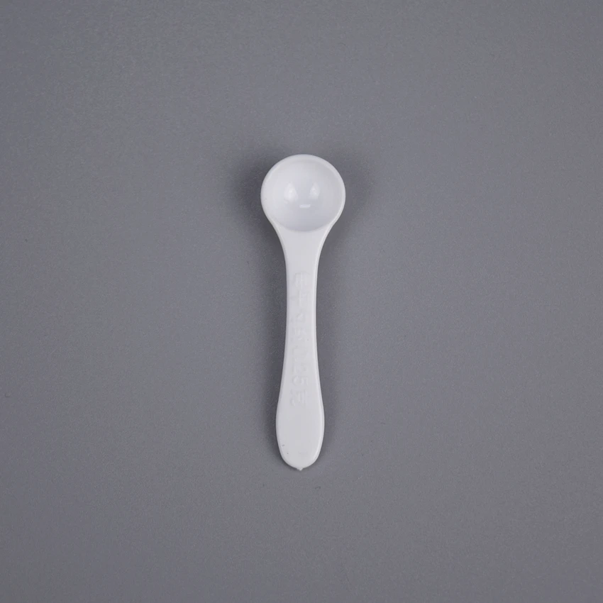 little coffee powder spoon, mini powder measuring spoon, 0.25g wholesale plastic spoon
