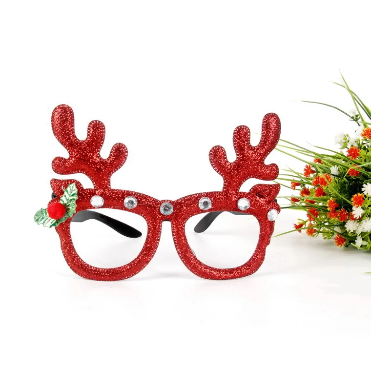 Wholesale Women Girl Party Christmas Gift Set Kids Headband Glasses Christmas Hat Clap Circle Bangle Decoration Gift Set