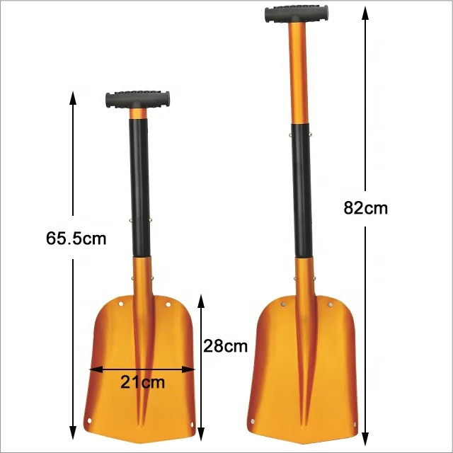 Factory Wholesale Portable Aluminum Outdoor Multifunction Camp Shovel Sand Snow Shovels