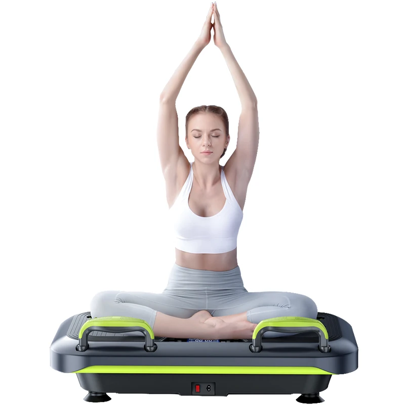 Home Gym Equipment Fat Rejection Electric Fitness Platform Massage Body Balance Board Training Vibration Board Unisex Vertical