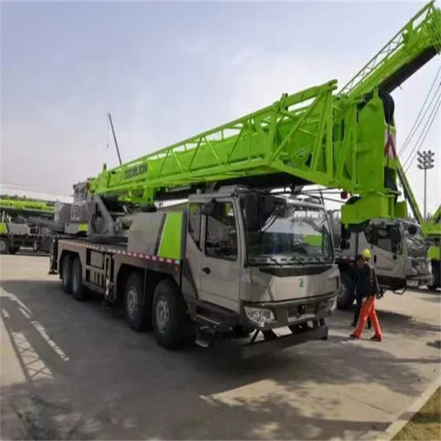 New Model Used 5 Telescopic Boom Crane Zoomlion 70TON 80TON China Brand Truck Crane For Sale