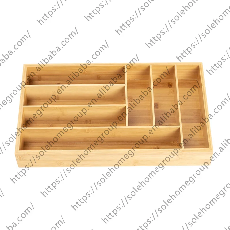 luxury utensil organizer for drawer utensil silverware holder and bamboo cutlery tray