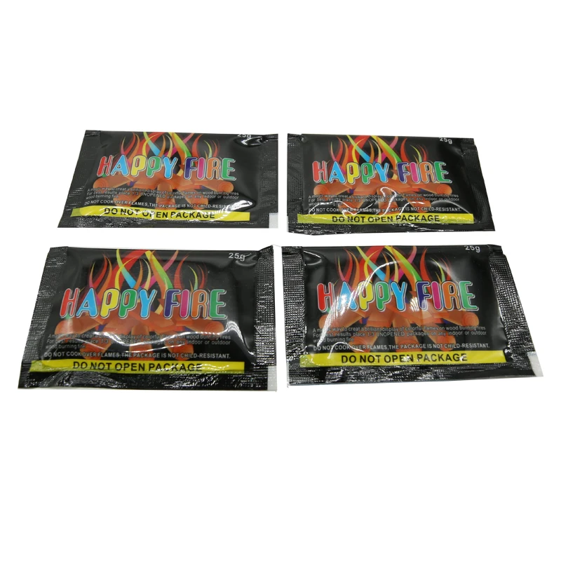  Factory wholesale magic fire flame for wood burning mystical color changer happy with MSDS