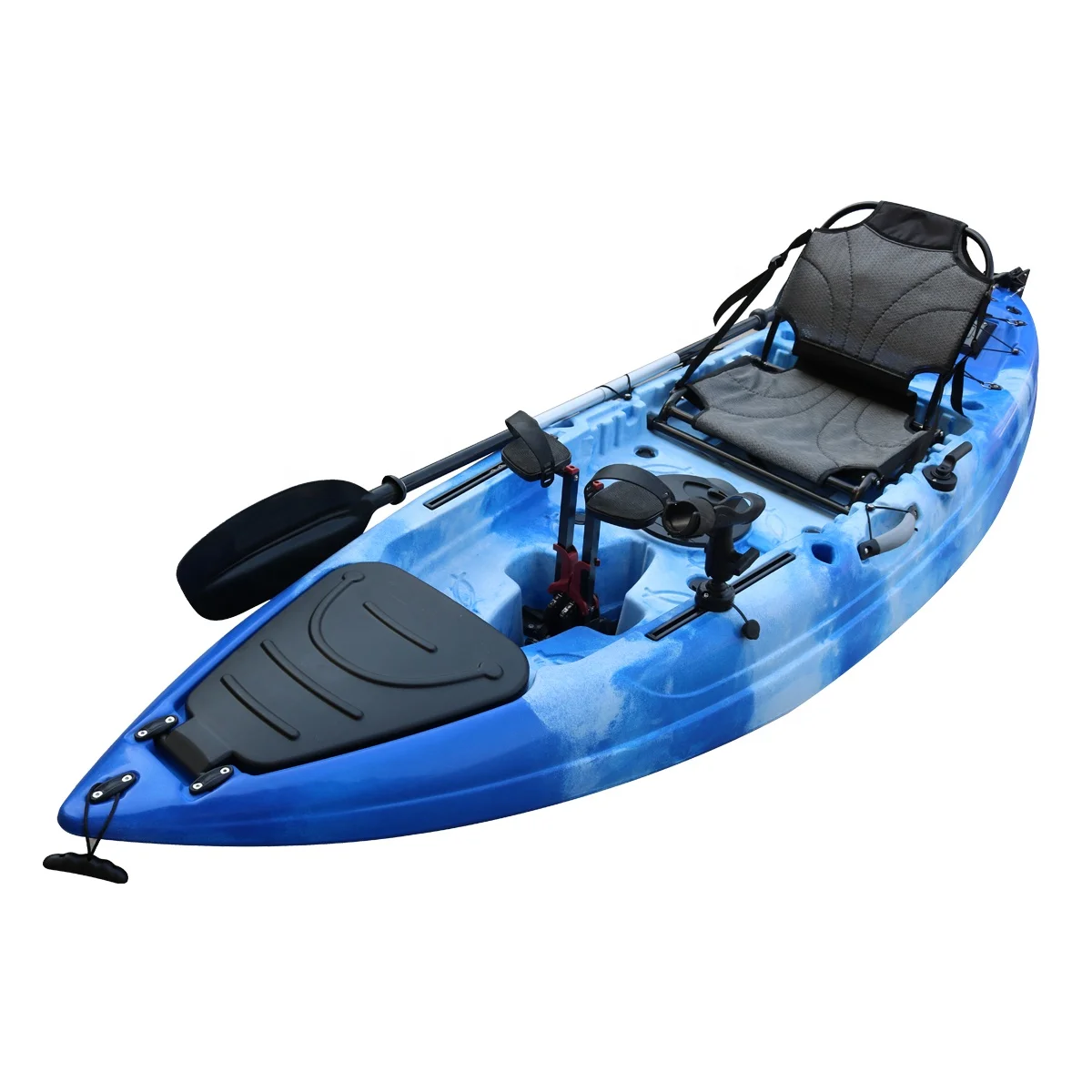 Sit On Top Canoe Hot Single Seat Kayak One Person Fishing Kayak Lldpe&hdpe Plastic Kayak