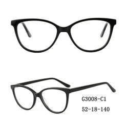G3008, высококачественные оправы для очков кошачий глаз, модные мужские и женские ацетатные очки, оптические оправы для очков