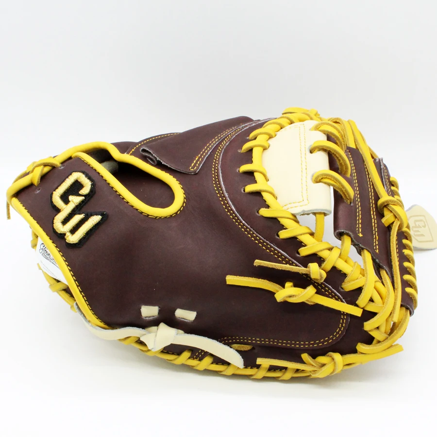 Professional Glove Factory Wholesale Custom Kip Leather Catcher Gloves For Youth Players