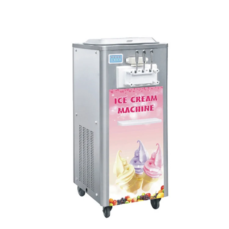 China New Commercial Big Capacity Soft Serve Ice Cream Machine