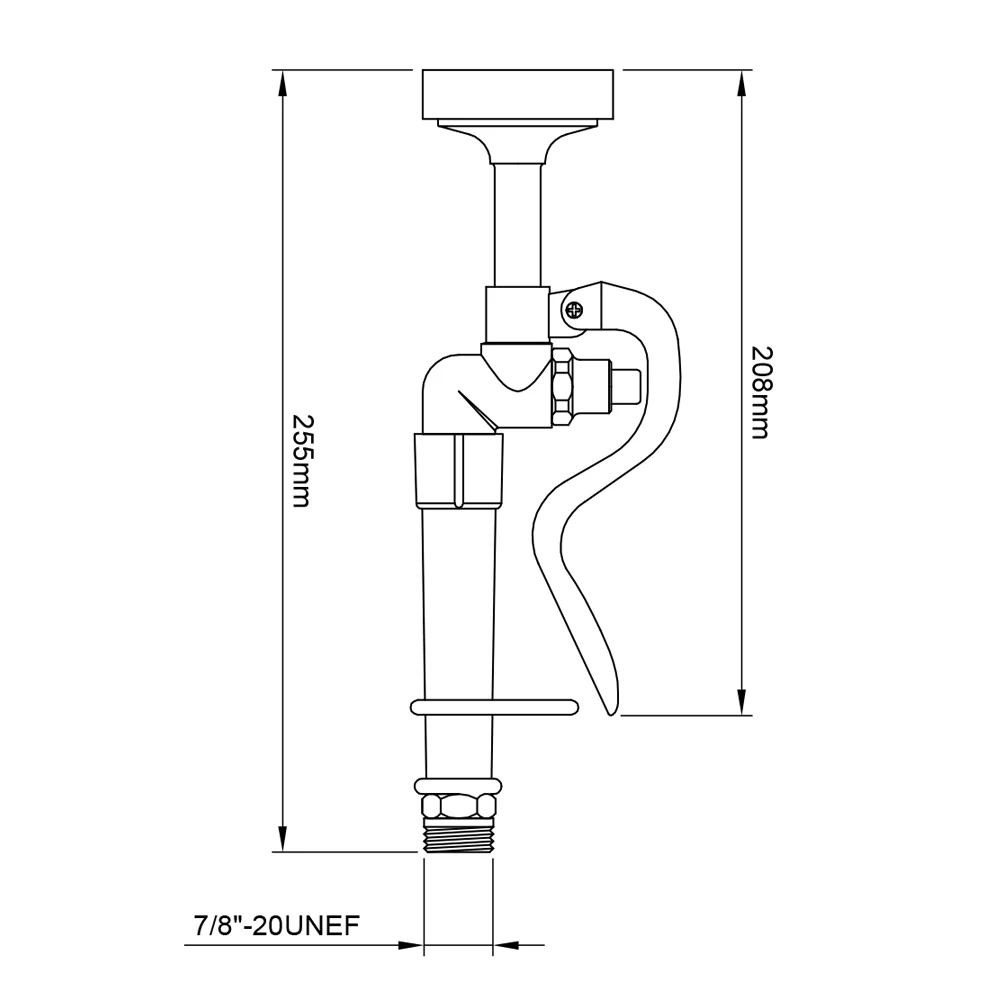 Латунный опрыскивающий распылитель