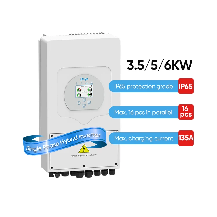 Deye single phase hybrid inverter price Rotterdam stocks  5kw 5kva SUN-5K-SG03LP1-EU