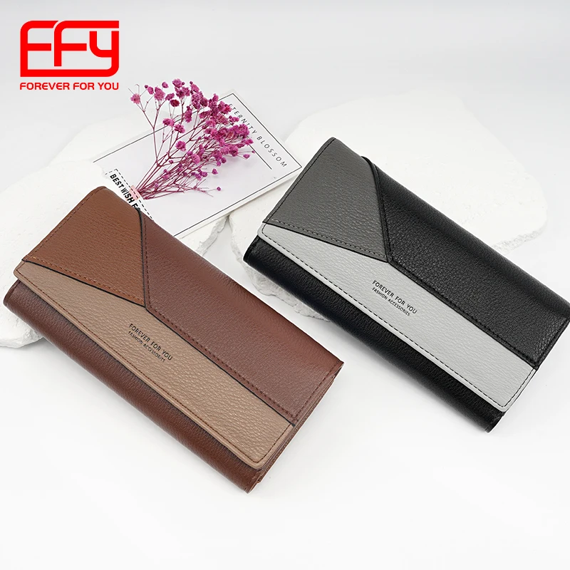 Fashion women wallet Beautiful card holder Elegant purse clutch coin purse PU wallet