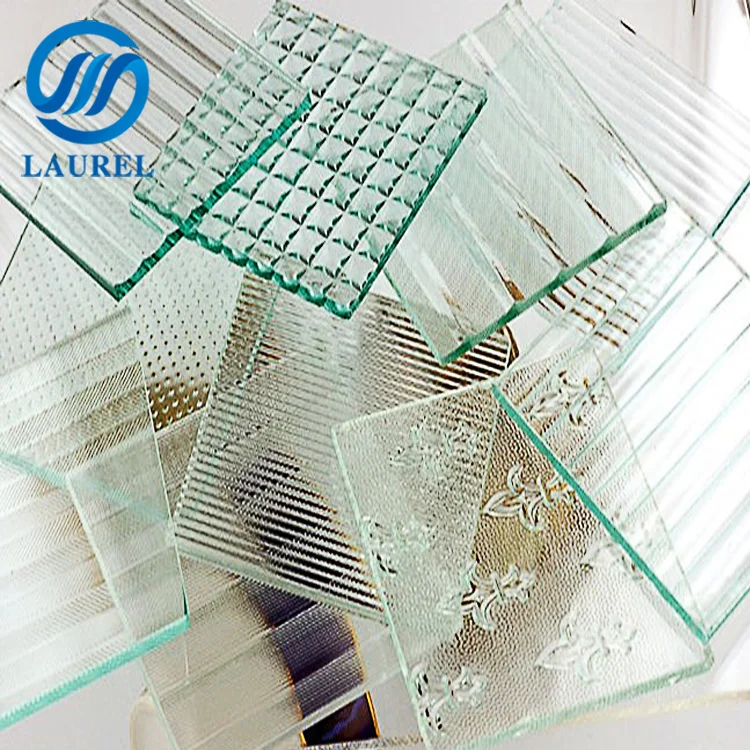 4mm-6mm Rain-S Pattern glass, glass with rain-S pattern