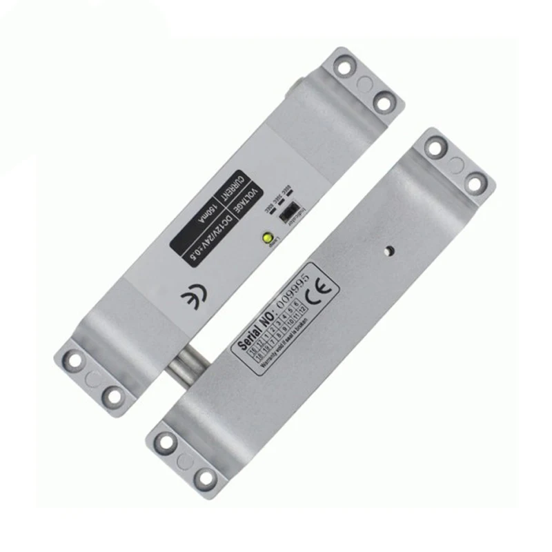 Hanging Electric Drop Bolt Door lock/Surface mounted Smart Lock With Timer
