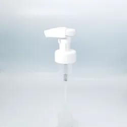 Factory direct plastic hand pressure foam pump 38/410 hand washing cleansing mousse dust cover clip custom color straw length