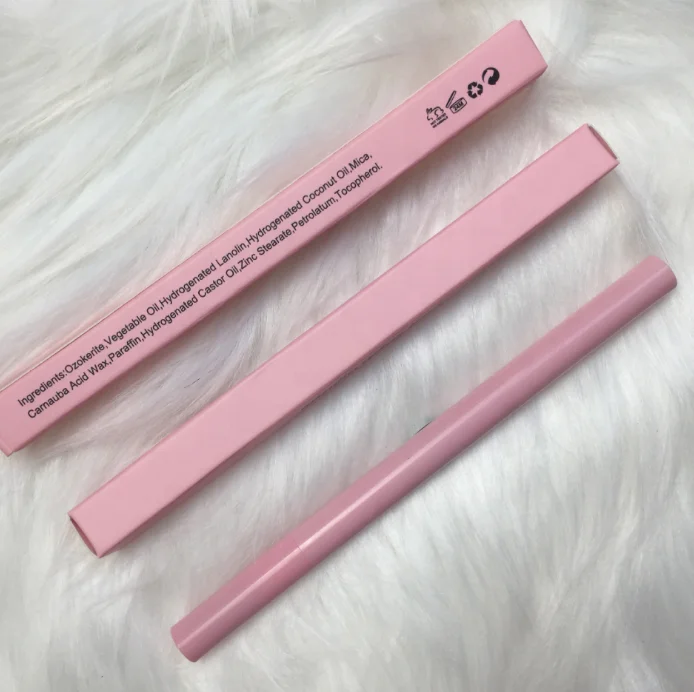 Private Label Make Up Eye Brow Pen Set Pink Box Eyebrow Pencil