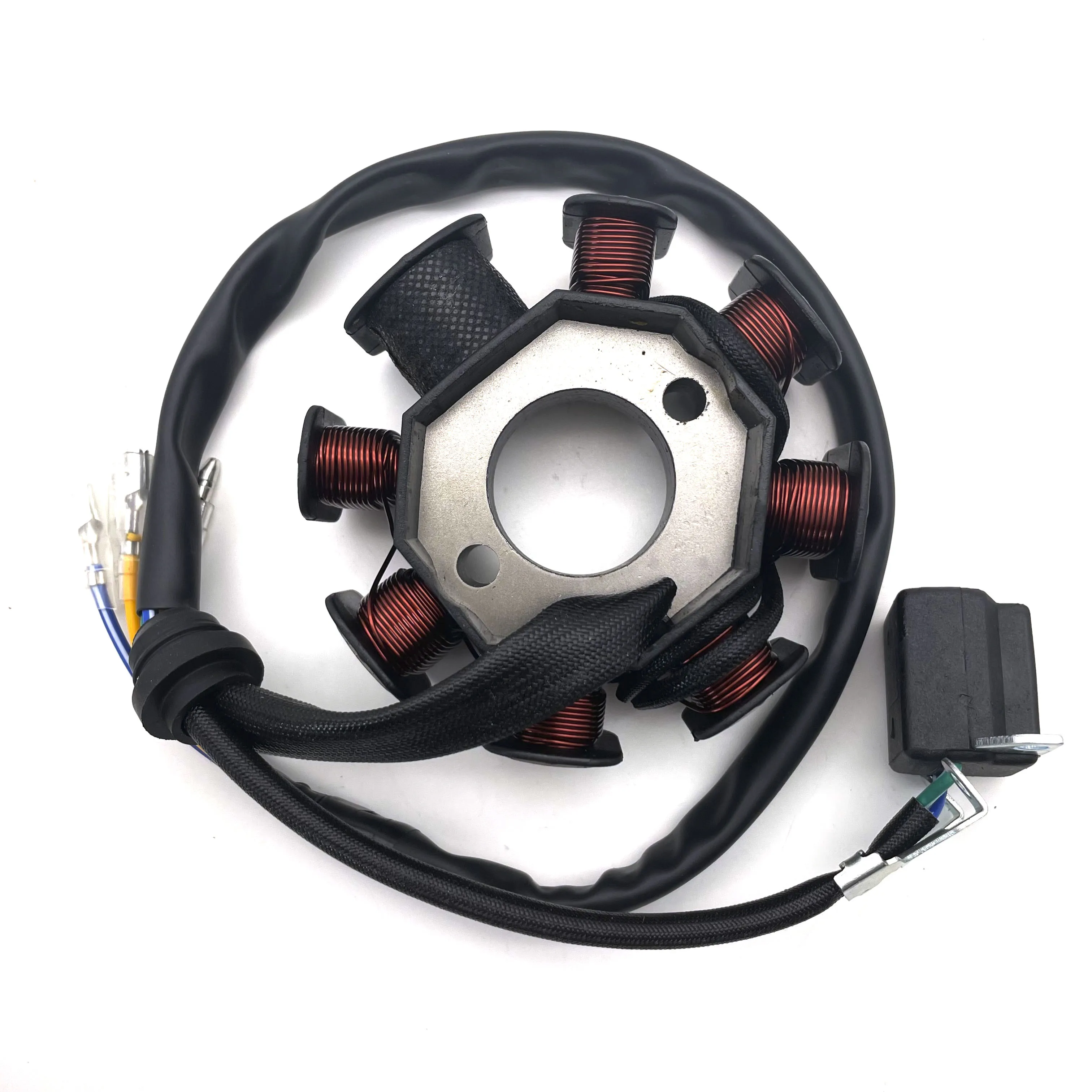 Motorcycle Spare Engine Parts Ignition Coil Stator Magneto 8 Pole for CB125