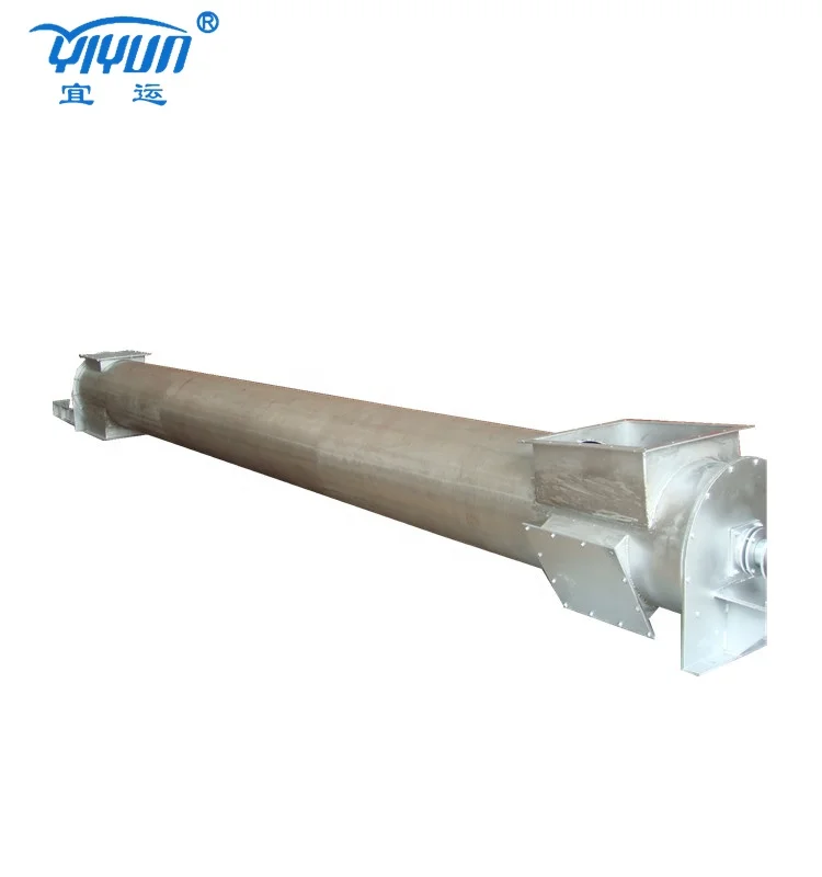 High Quality Hopper Tubular Spiral Conveyor Screw Feeder For Bulk Material