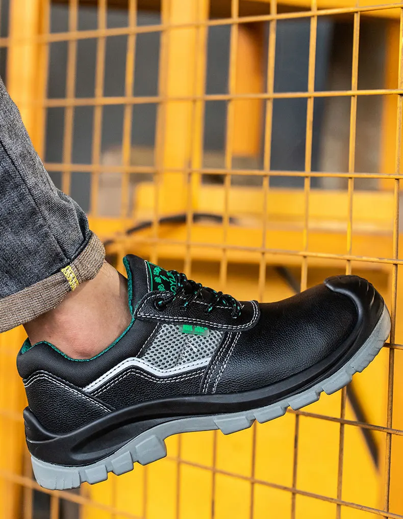 Dropshipping fashion 2022 anti hit anti stab insulation shoes men work safety shoes