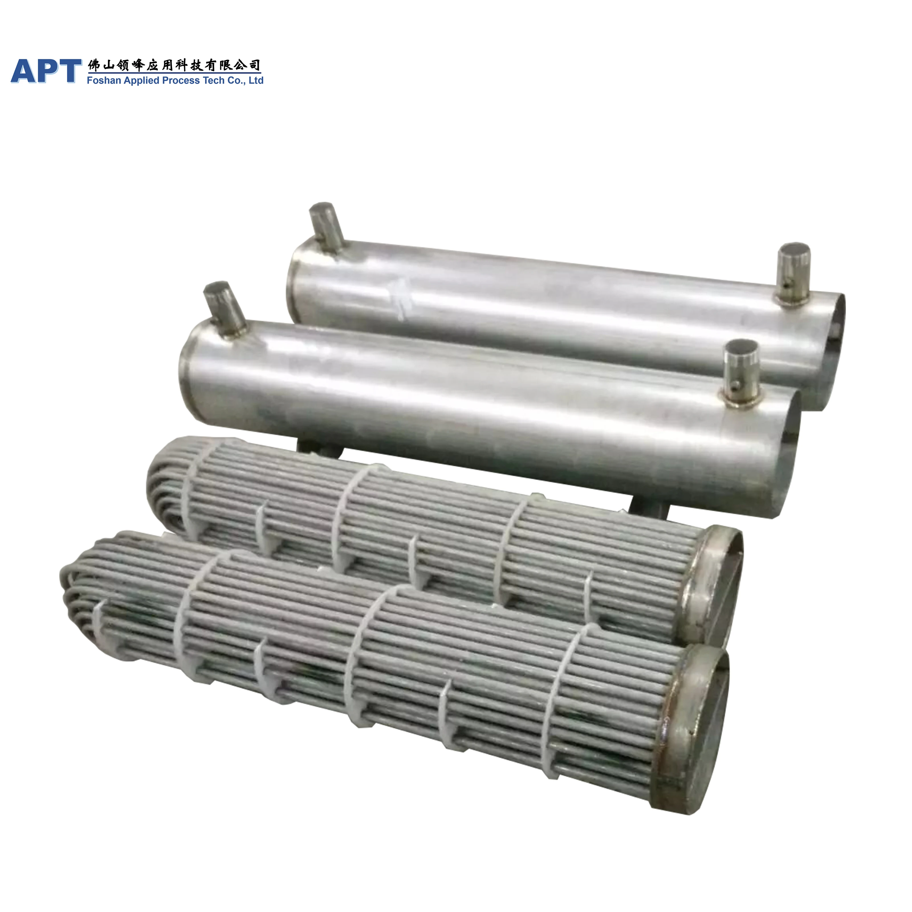 
Stainless steel tube in shell heat exchanger for industrial stainless steel water cooled condenser 