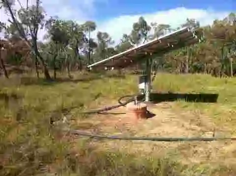 PV Power HDG steel single pole adjustable solar panel mounting brackets