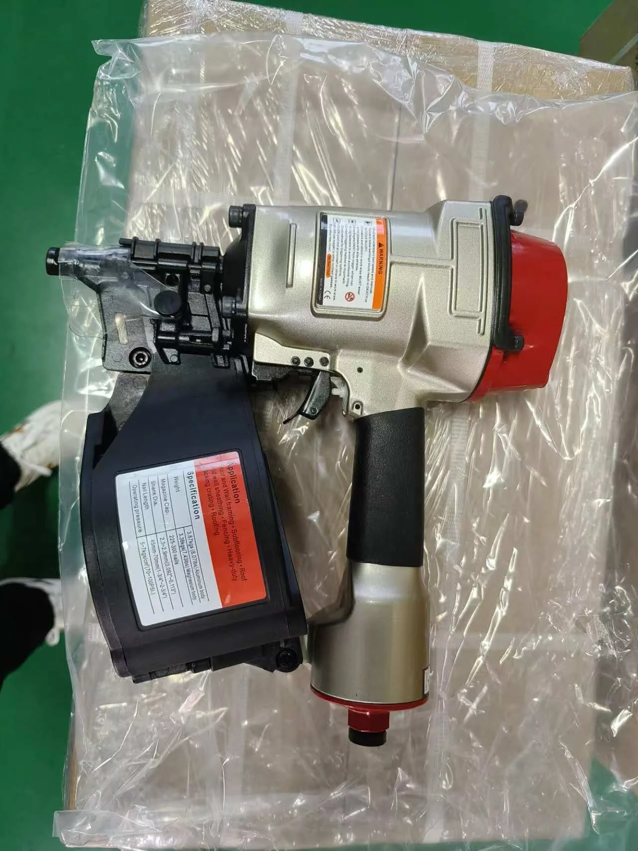 Пневматический 2 1/2 кровельный катушка с проводом для гвоздиков SENCO MAX bossitch AIR NAIL GUN CN38 CN45