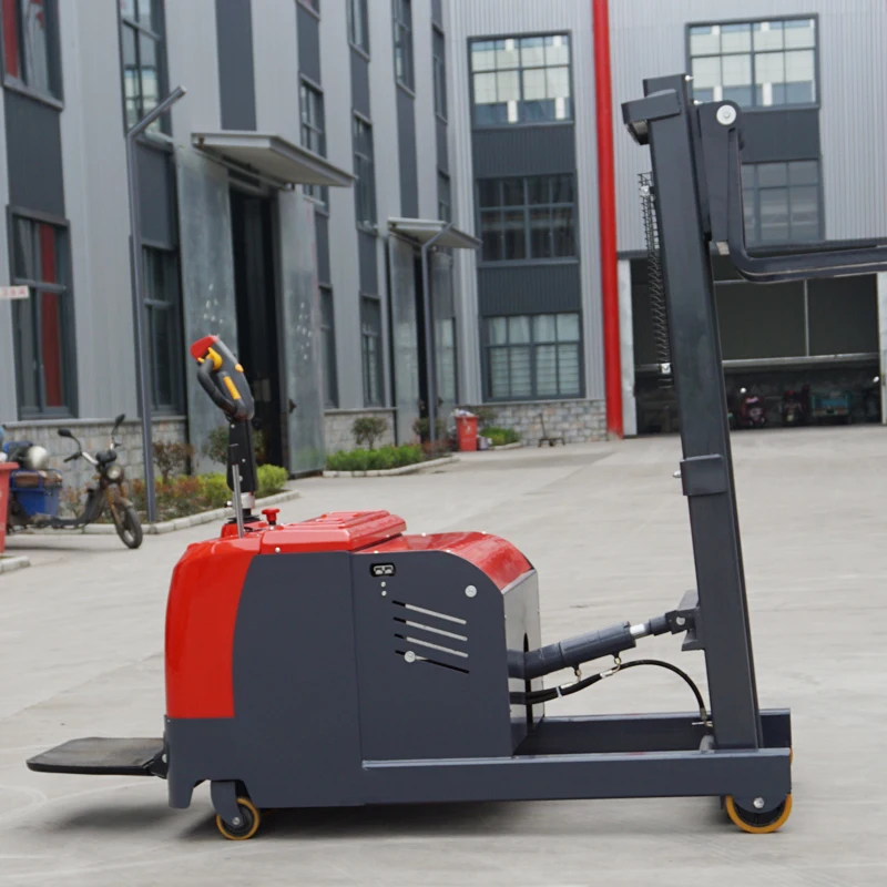 1 ton 2 ton all-electric stacker electric hydraulic lift forklift without front legs stacker
