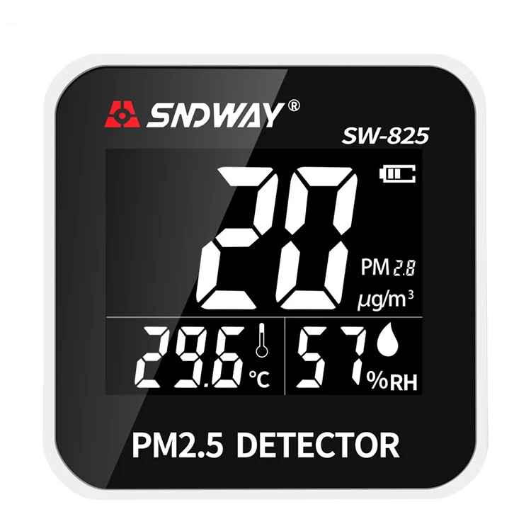 SNDWAY Portable Mini Home Air Monitor SW-825 pm2.5