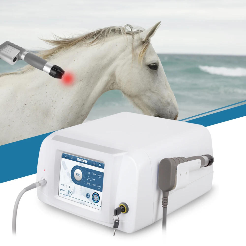 Portable Pneumatic Shockwave Therapy Pain Relief Recovery Treatment Shockwave for Vet Horse / Human