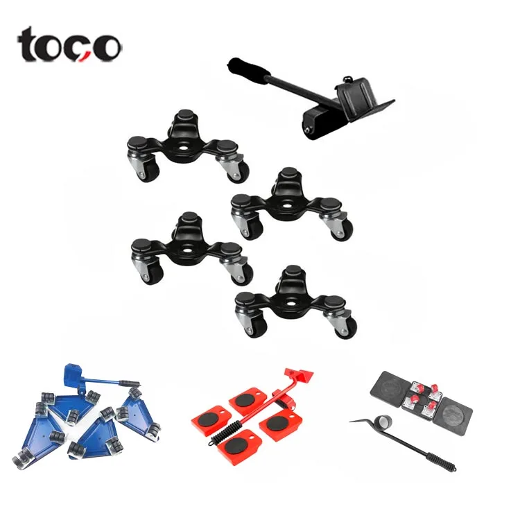 TOCO Heavy Furniture Moving Mover 5pcs/set Moving Tool Mover Transport Set Home Moving Artifact