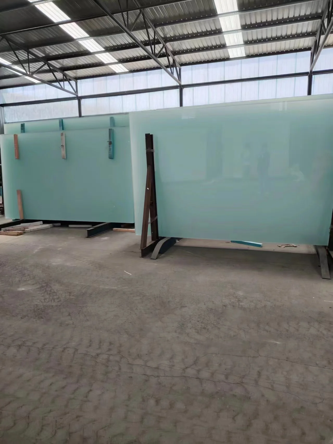 High Quality 4mm 5mm Acid-Etched Glass Oil Sand Glass Kitchen Building Living Room Hall Decorations-Direct Factory Sales China