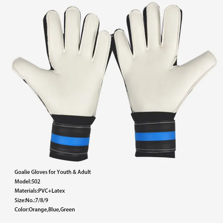 OEM Factory XS Football Finger Protection Rubber Soccer Goalkeeper Goalie Gloves For Youth & Adult