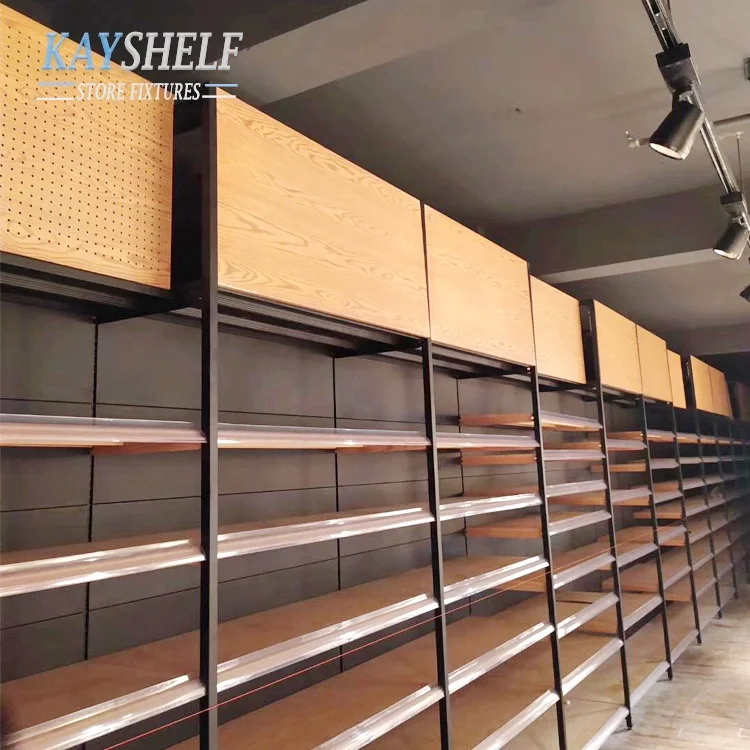 High quality supermarket display shelf metal supermarket gondola shelving shop display racking system