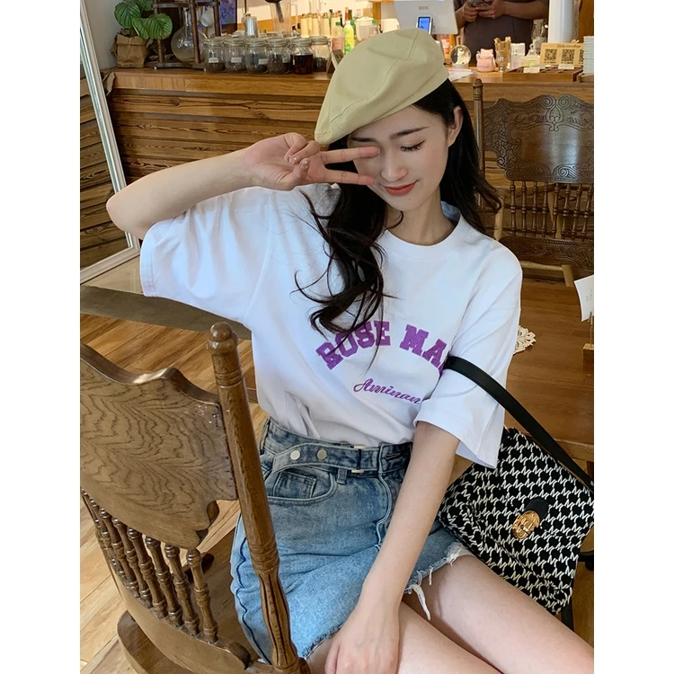China Manufacturer Direct Sale Customized Fabric Oversized White T Shirt Suitable For Men And Women